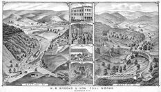 W. B. Brooks and Son Coal Works, Athens County 1875